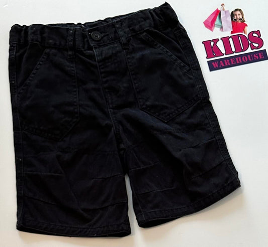 H&T Black Jean Shorts Size 4