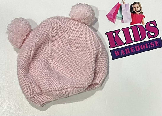 Sprout Pink Knitted Beanie Size XS (6-12M)