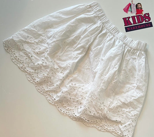 Tamnoon White Skirt Size 10