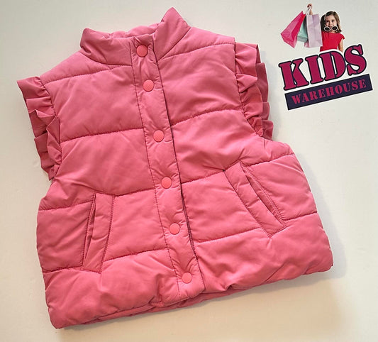 Target Pink Puffer Vest Size 1