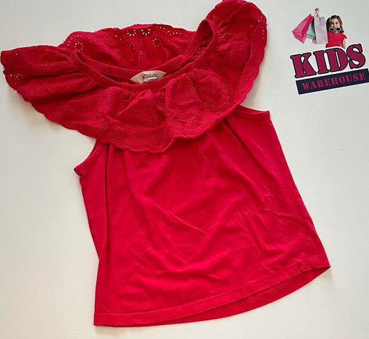 Milkshake Red Top Size 4