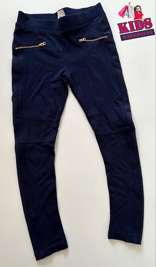 Target Navy Blue Leggings Size 7