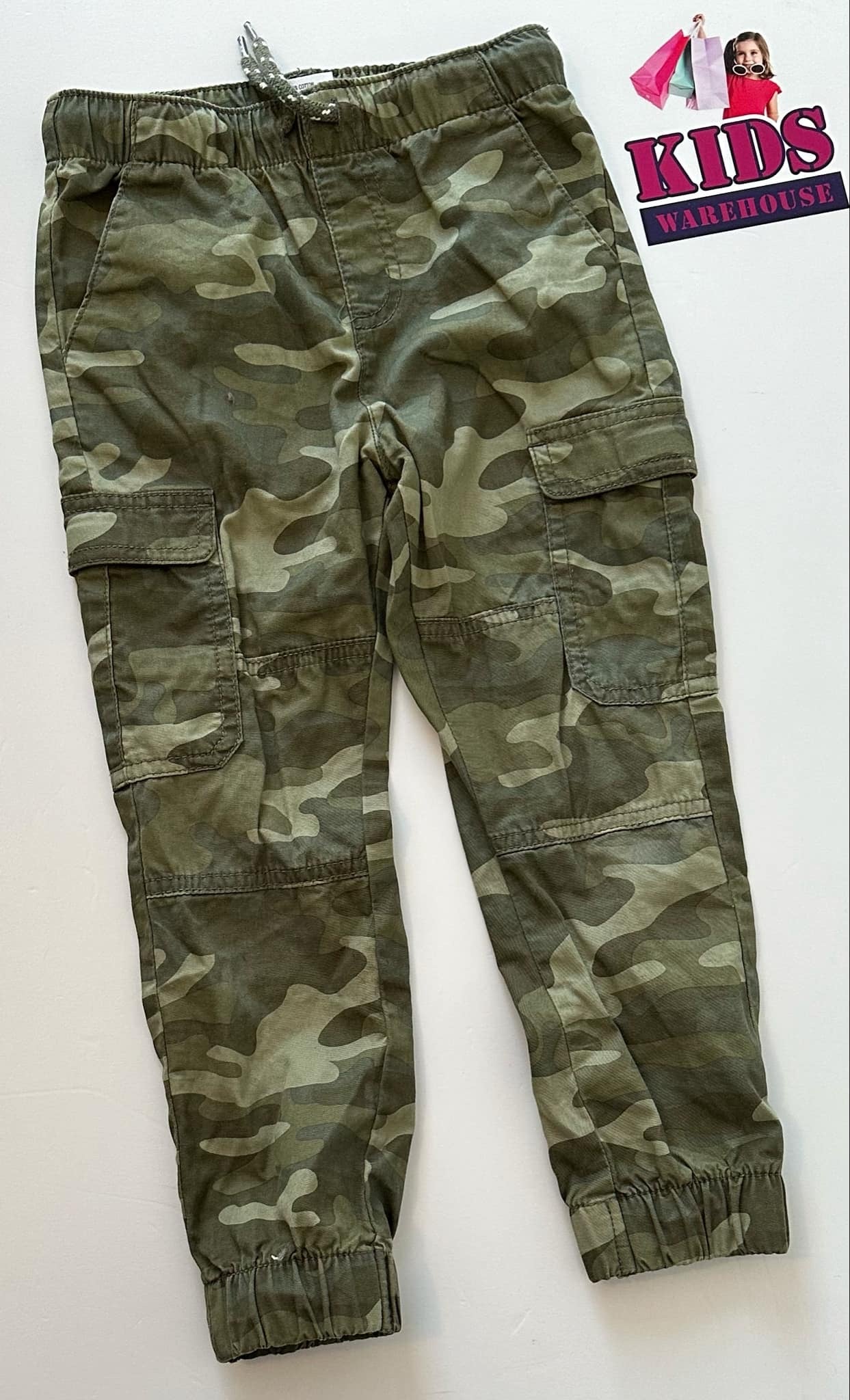 Anko Green Camouflage Pants Size 5