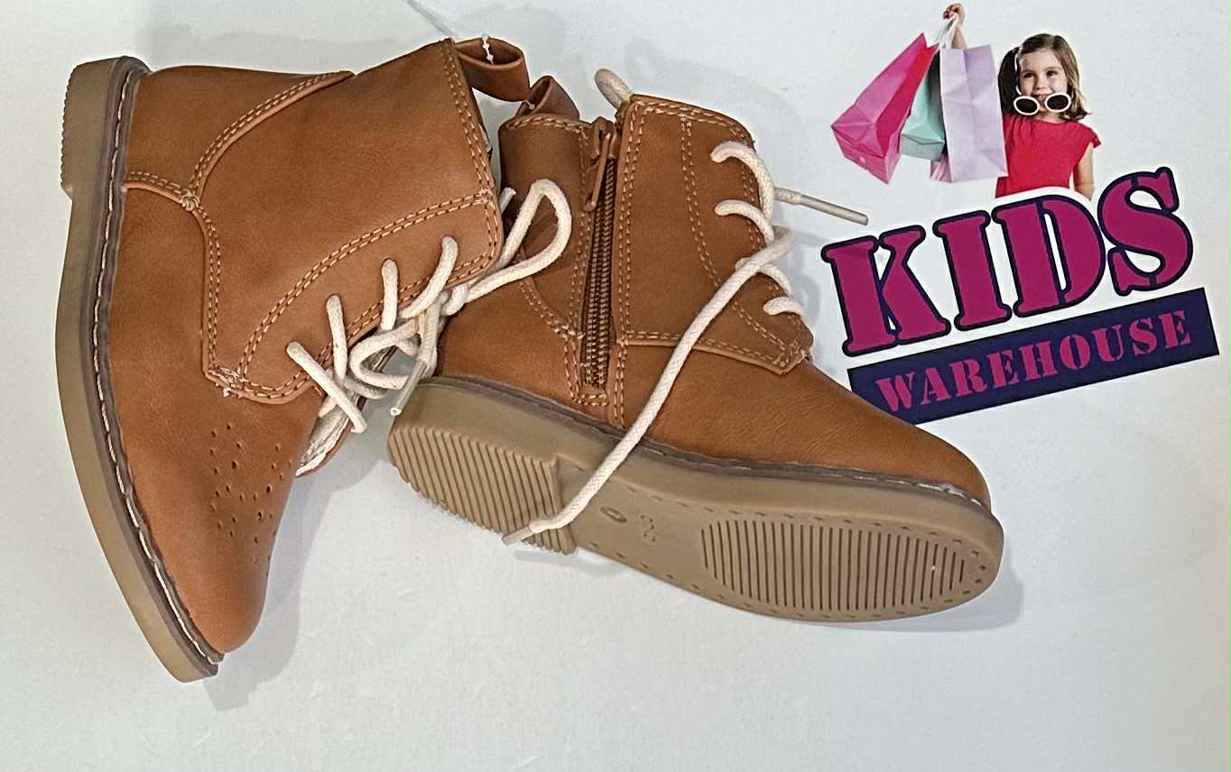 Brown Leather Boots Size US8/UK7 (Child)