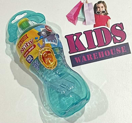 NEW Nûby Toddler Sipeez Free Flow Pop-Up Sipper Cup 300mL 18+ Months