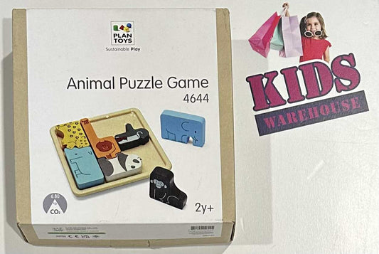 Plan Toys Wooden Animal Puzzle Game