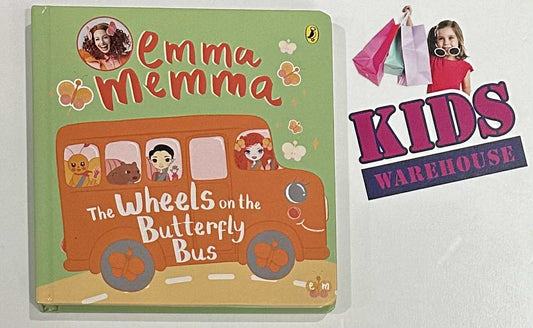 Emma Memma The Wheels On The Butterfly Bus (Board Book)