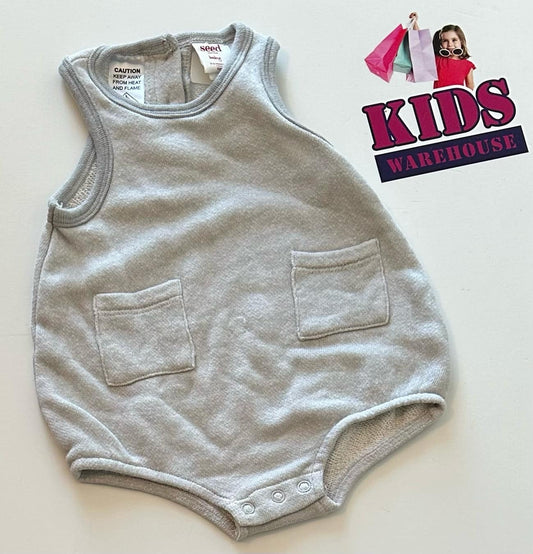 Seed Heritage Grey Bodysuit Size 000