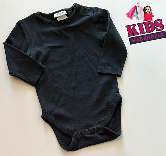 Next Baby Black Bodysuit Size 00