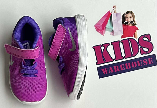 Nike Pink, Purple Runners Size US5/UK4.5 (Child)