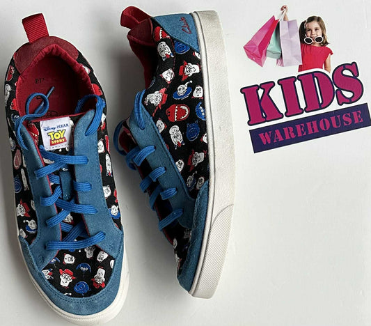Clarks Disney Pixar Toy Story Print Runners Size US2.5/UK2 (Older Child)