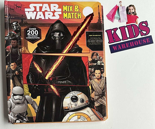 Star Wars Mix & Match With Over 200 Different Combinations (Board Book)