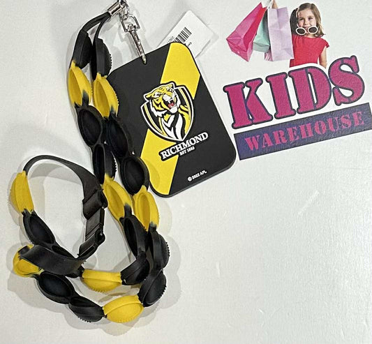 AFL x Smiggle Richmond Pop Necklace