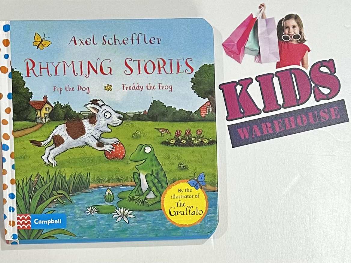 Rhyming Stories Pip The Dog, Freddy The Frog (Board Book) - Axel Scheffler