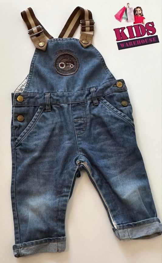 Target Blue Denim Overalls Size 0