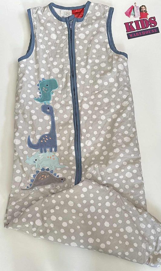 Bilbi Grey, White Polka Dot, Dinosaurs Print Size 2-3 (24-36 Months) TOG 1