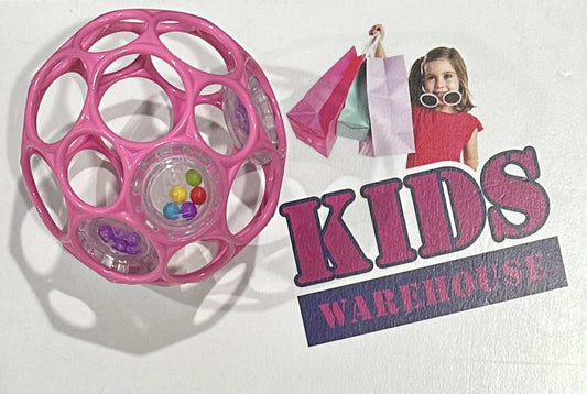 Oball Easy-Grasp Rattle Ball Pink