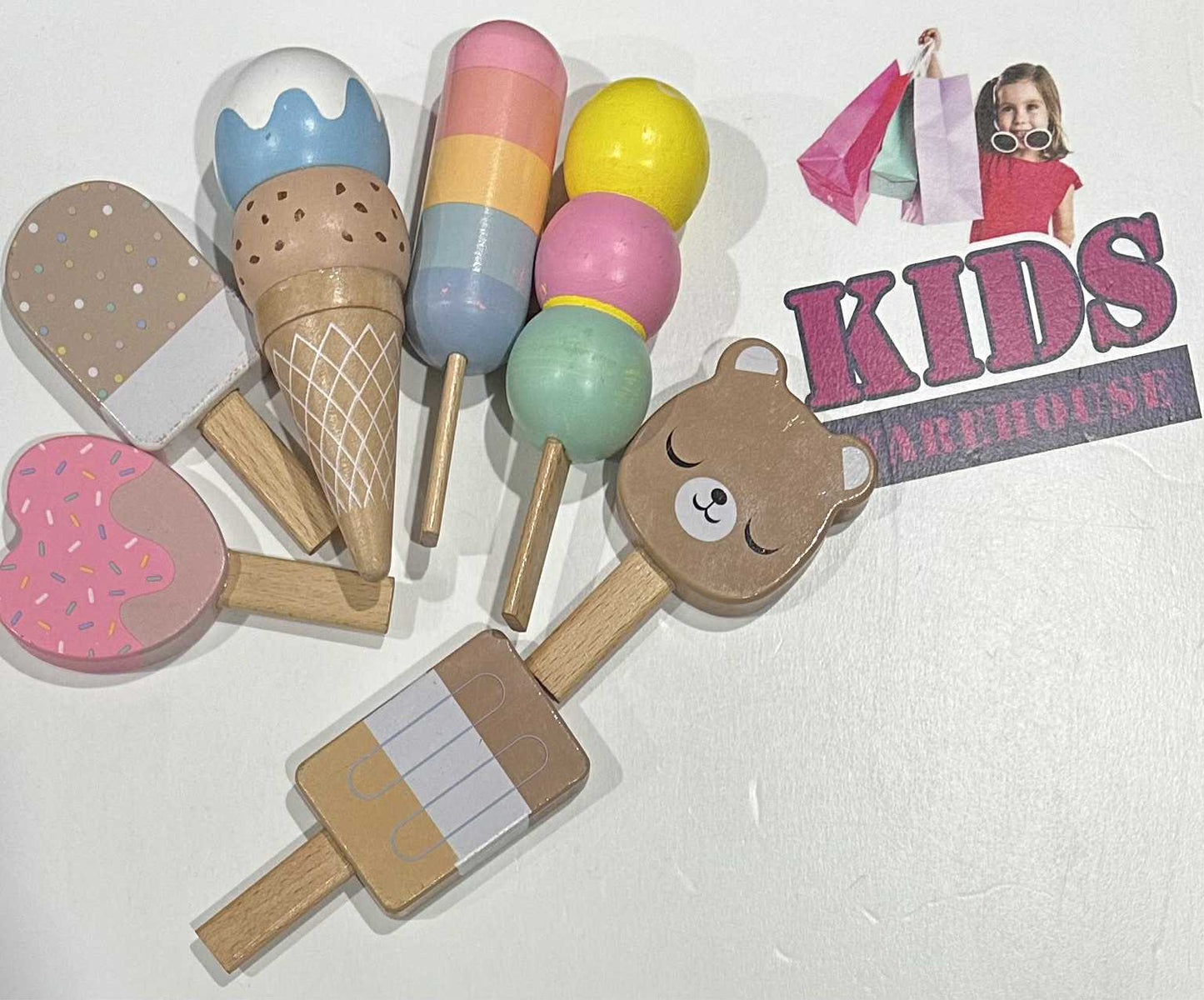 Wooden Ice Cream Toys