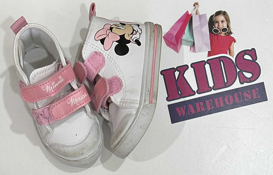 Disney Baby White, Pink Minnie Mouse Print Size 3 (Toddler/Child)
