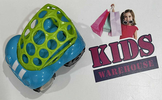 Oball Blue And Green Rattle Toy Car
