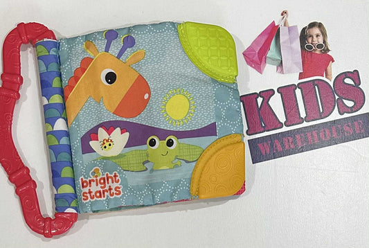 Bright Starts Soft Baby Crinkle Pages Book