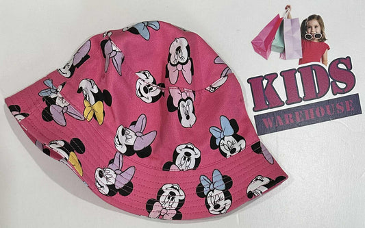 Disney Minnie Mouse Pink Bucket Hat Size Toddler