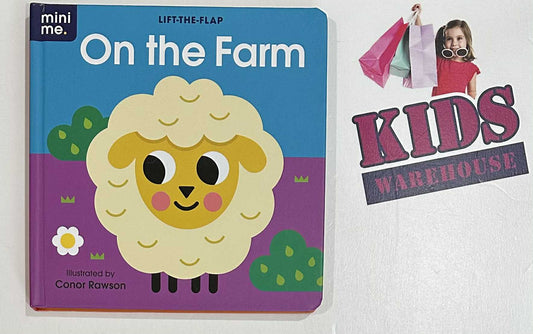On The Farm Lift-The-Flap Book (Board Book) - Conor Rawson