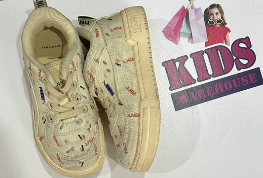 Puma Off White Sprinkle Print Runners Size US8/UK7 (Child)