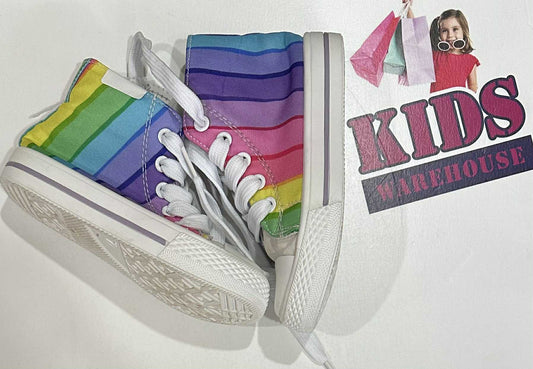 Mini Mango Rainbow Print Runners Size 7 (Child)