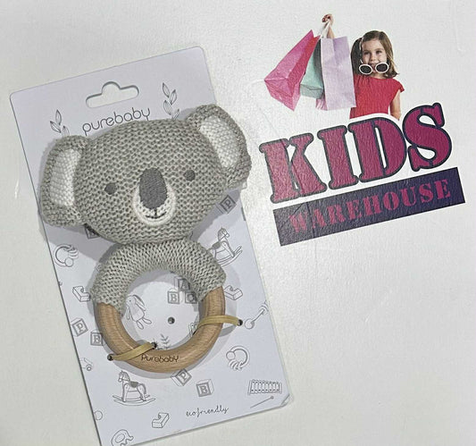 NEW Purebaby Play Plush Soother