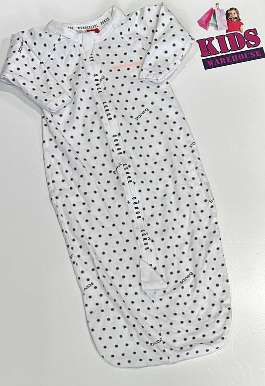 BONDS Wondercool White, Black Polka Dot Size 000 (0-3 Months)