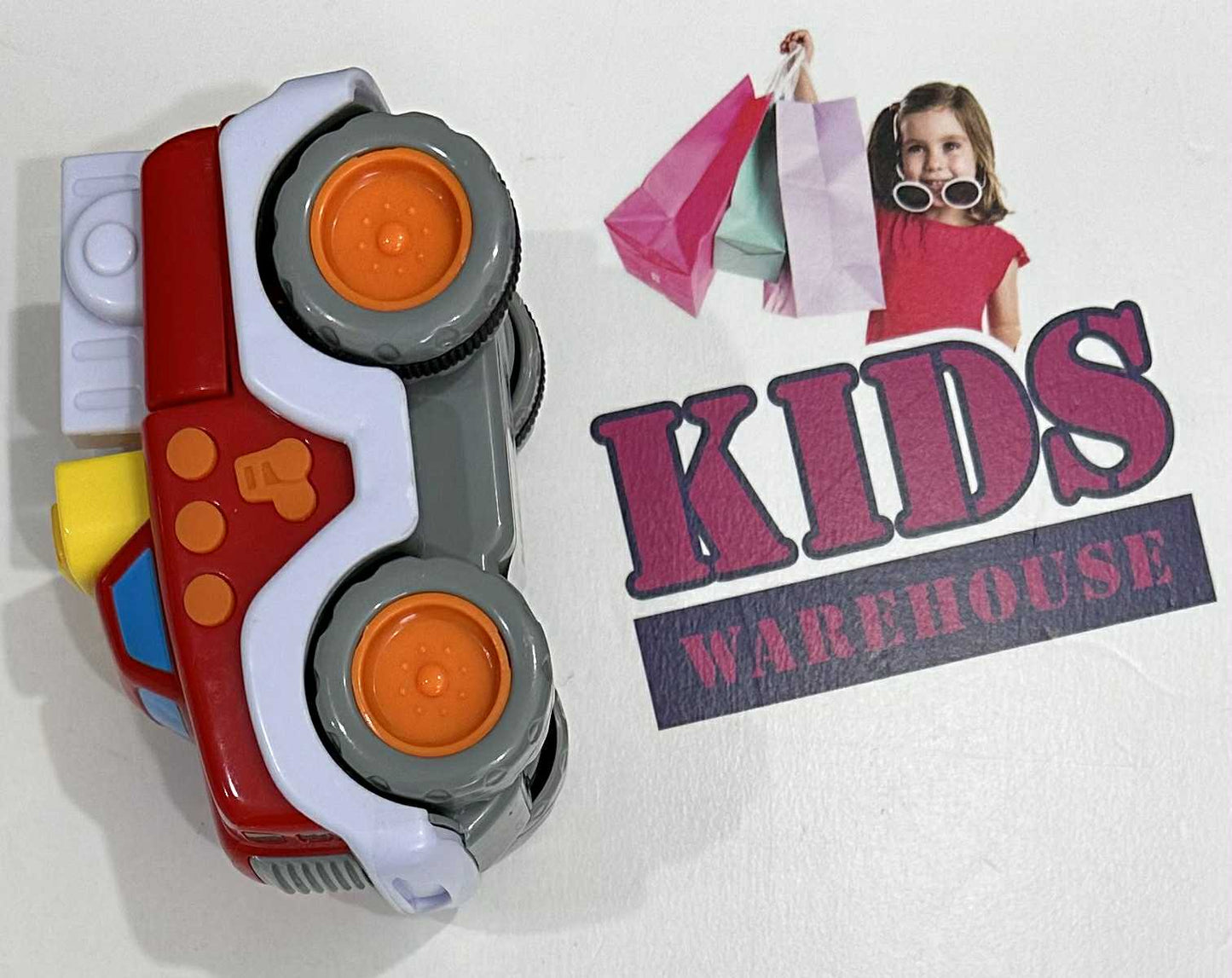 Red Firetuck Pull Back Toy (Tested)