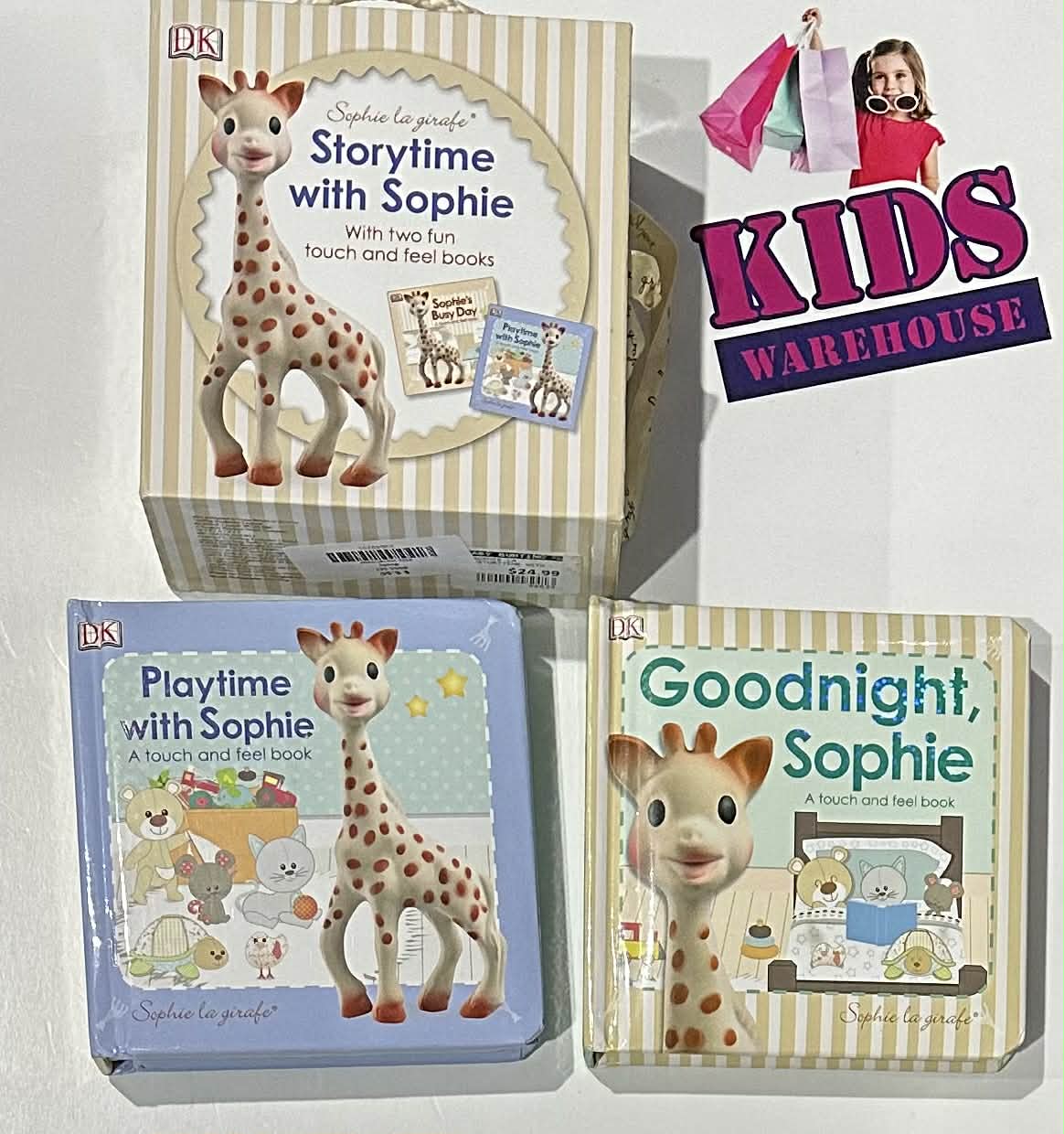 Storytime With Sophie 2 Fun Touch And Feel Books (Board Book) RRP $24.99