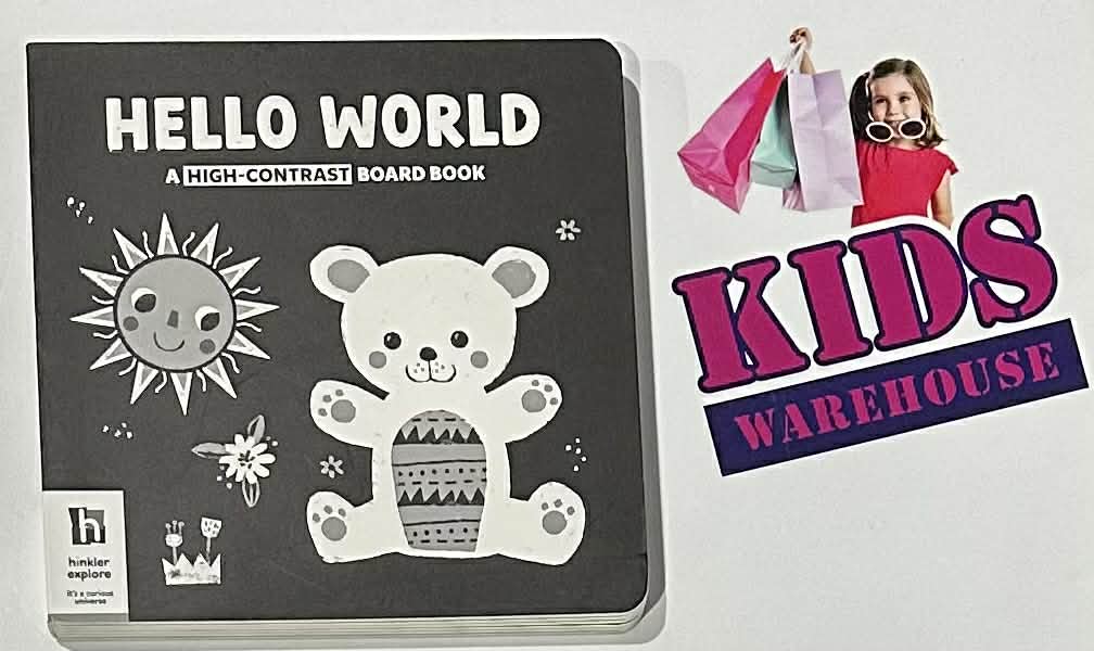 Hello World A High-Contrast Board Book (Board Book)