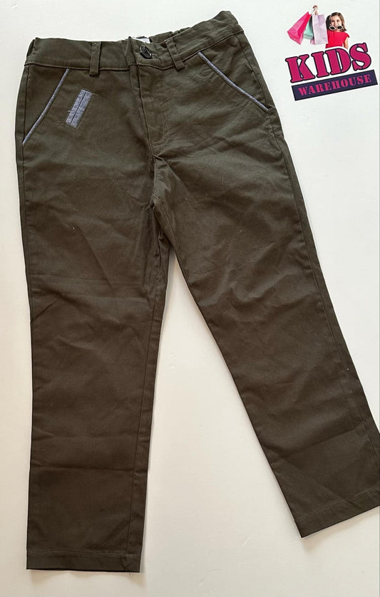 Pipes Green Jean Pants Size 5