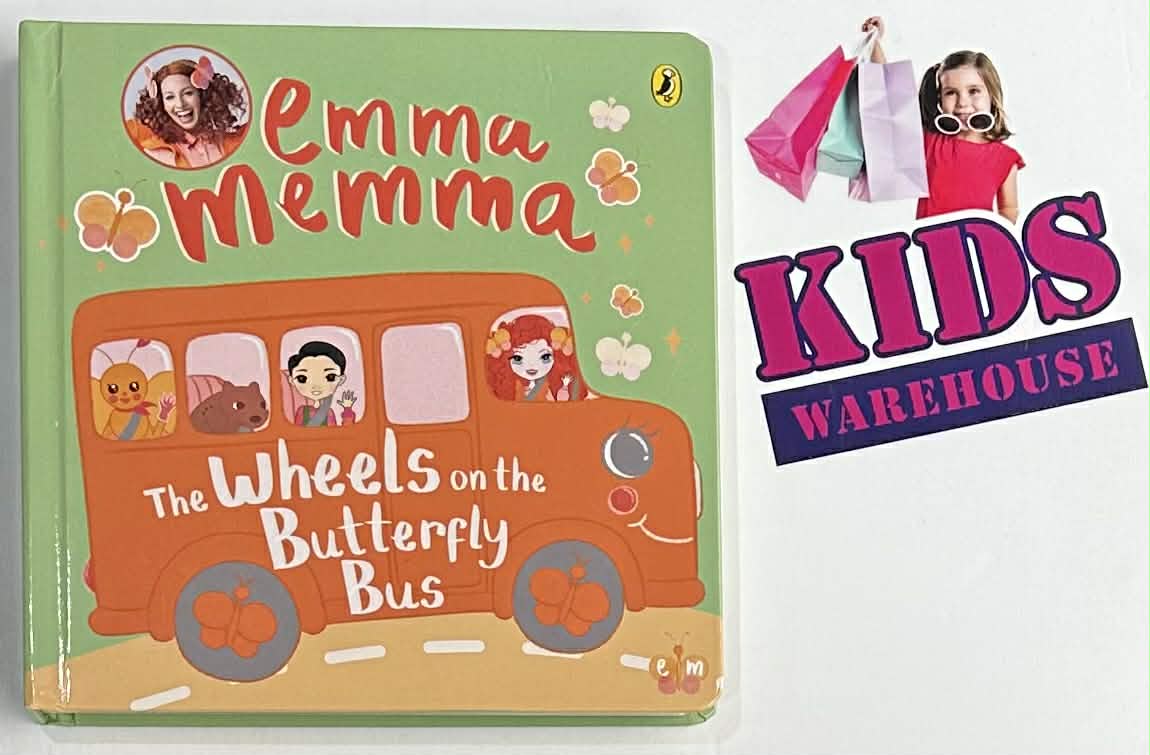 Emma Memma The Wheels On The Butterfly Bus (Board Book)