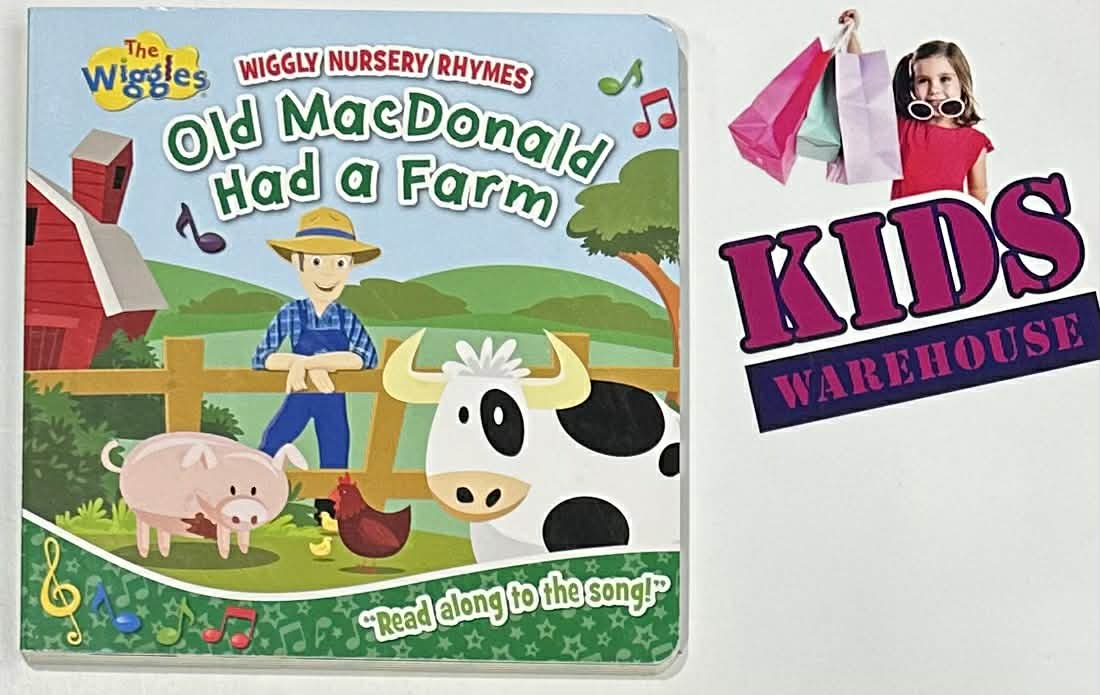 The Wiggles Wiggly Nursery Rhymes Old MacDonald Had A Farm (Board Book)