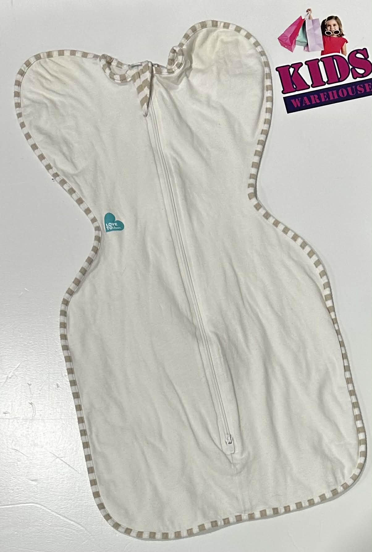 Love To Dream Swaddle Up Summer Lite White Size Small (3-6kg)