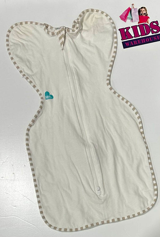 Love To Dream Swaddle Up Summer Lite White Size Small (3-6kg)