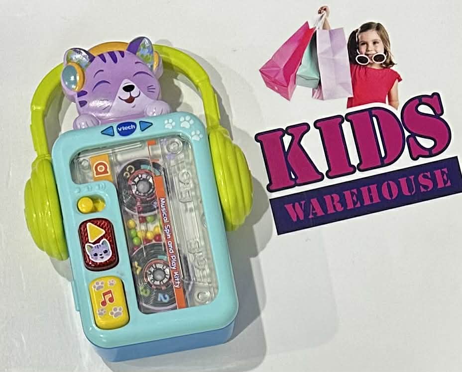 Vtech Musical Spin And Play Kitty Toy (Tested)