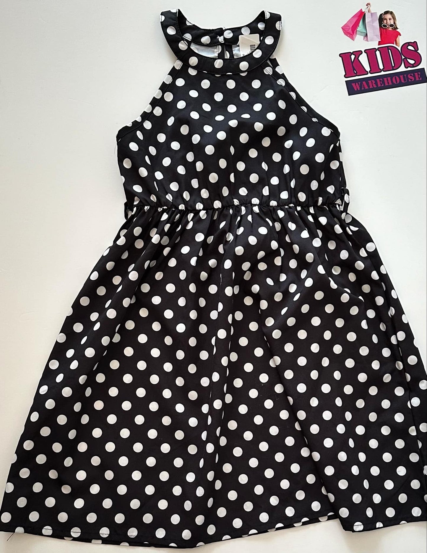 Patpat Black & White Dress Size 5