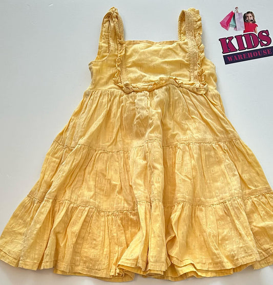 Cynthia Rowley Yellow Dress Size 4