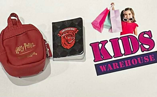 Smiggle Harry Potter Gryffindor Mini Backpack Key Chain With Drawing Notepad