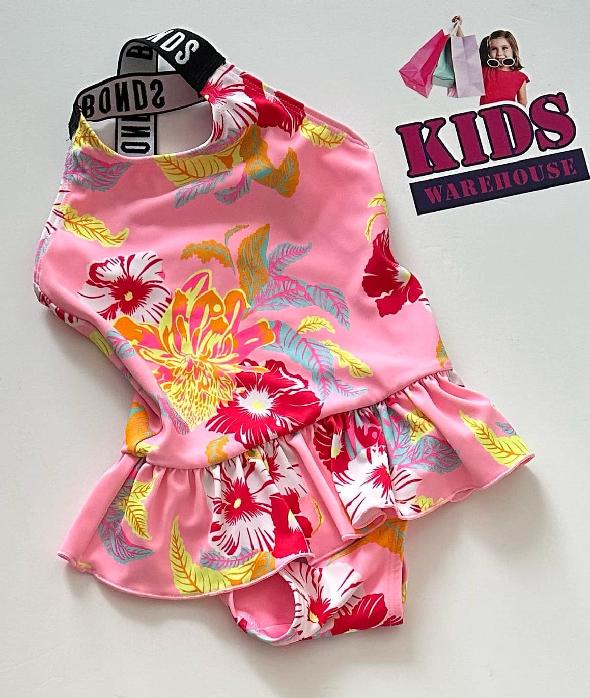 Bonds Pink Bathers Size 0