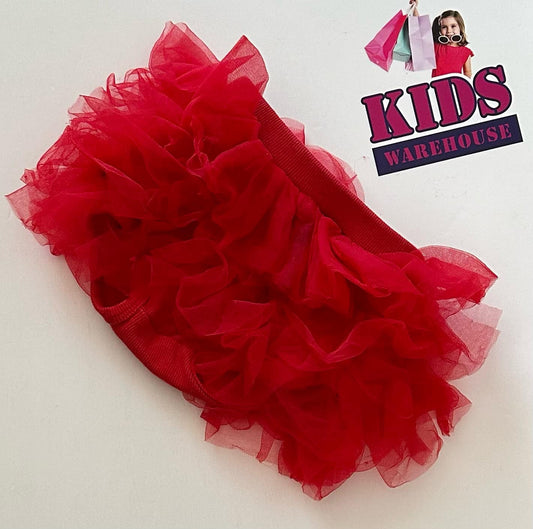 Baby Baby Red Tutu Skirt Size 0