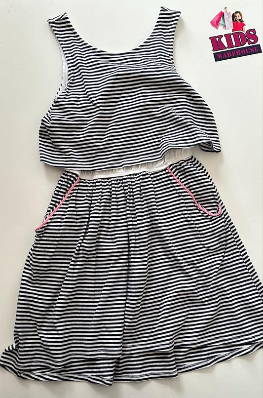 Target White & Black Dress Size 9