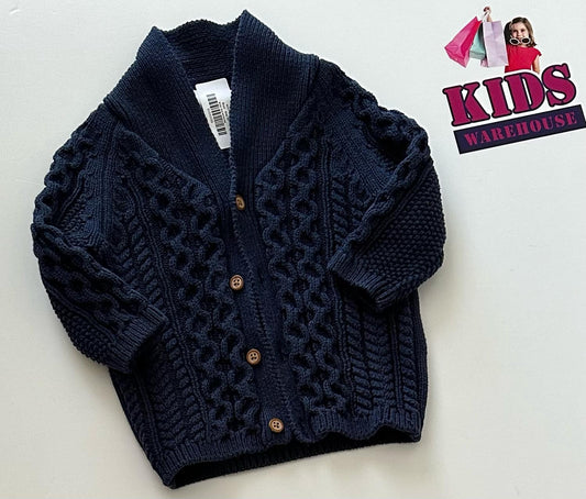 Next Navy Blue Knit Jumper Size 00