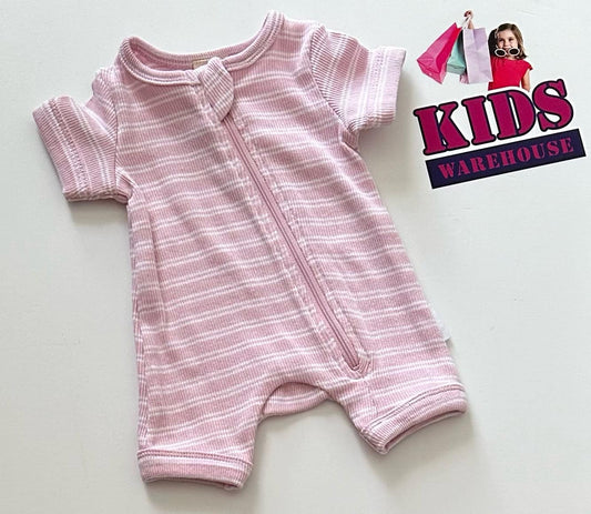 Premmie Baby Berry Pink Bodysuit Size 00000