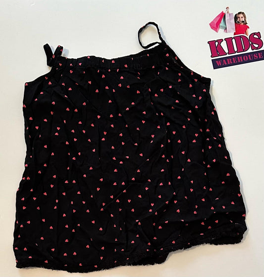 Clothing & Co Black Top With Strawberry Pattern Size 14