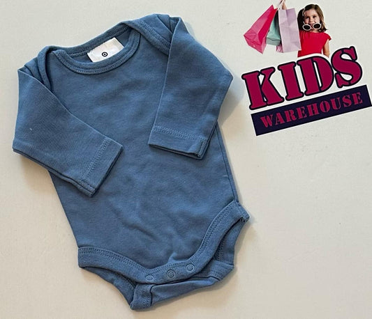 Premmie Target Blue Bodysuit Size 00000